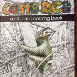 Costa Rica A Little Rhino Coloring Book