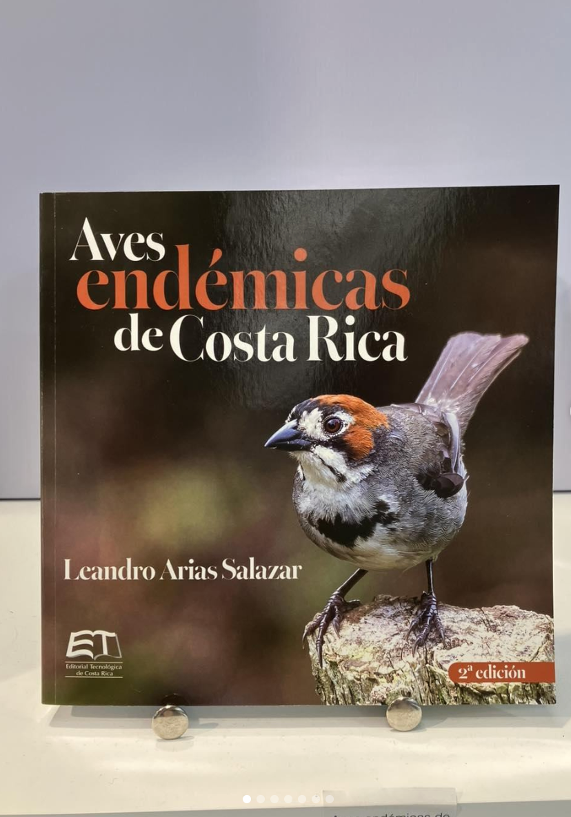 Aves endémicas de Costa Rica 2nd Ed. TEC, 2026